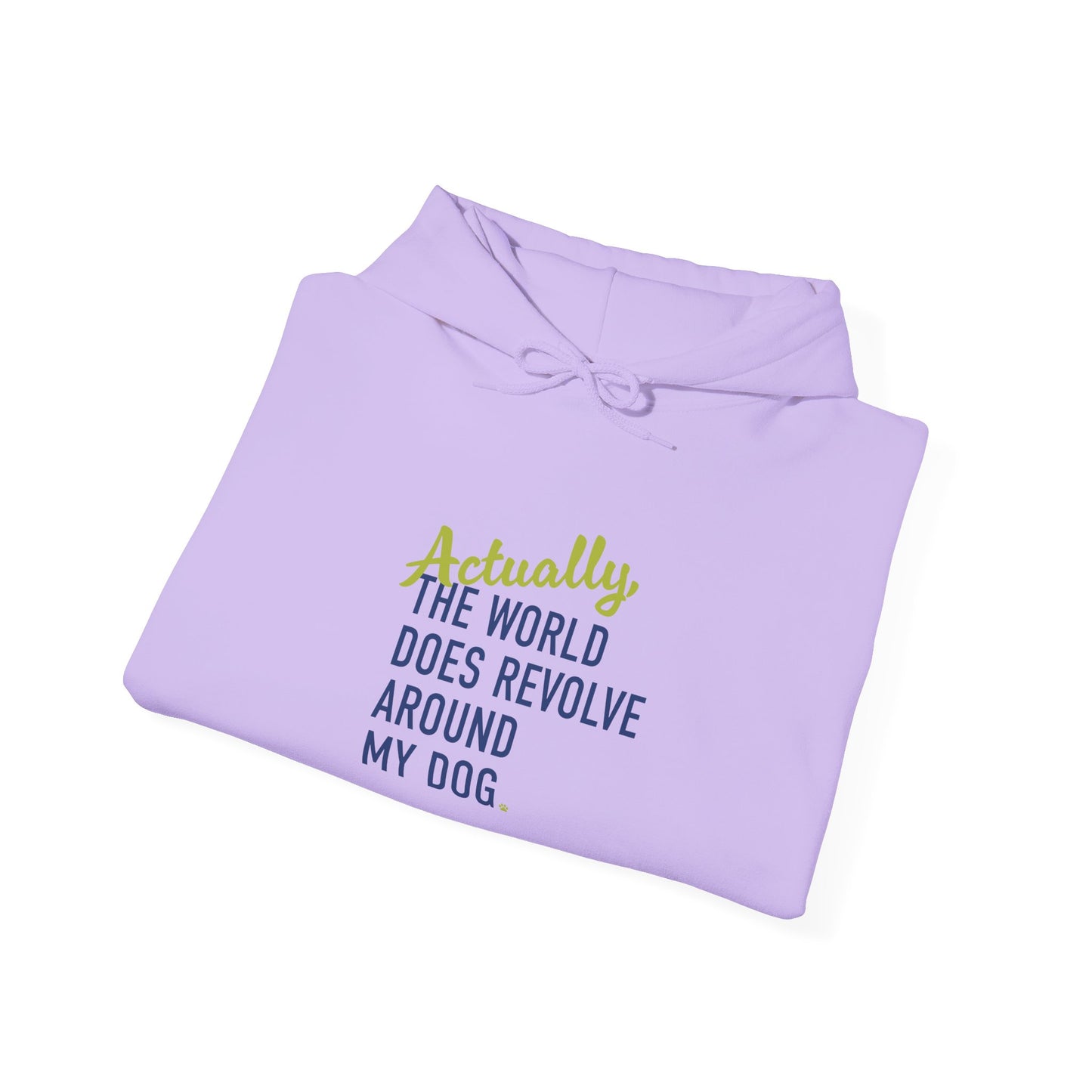 Actually, The World Does Revolve Around My Dog Hoodie