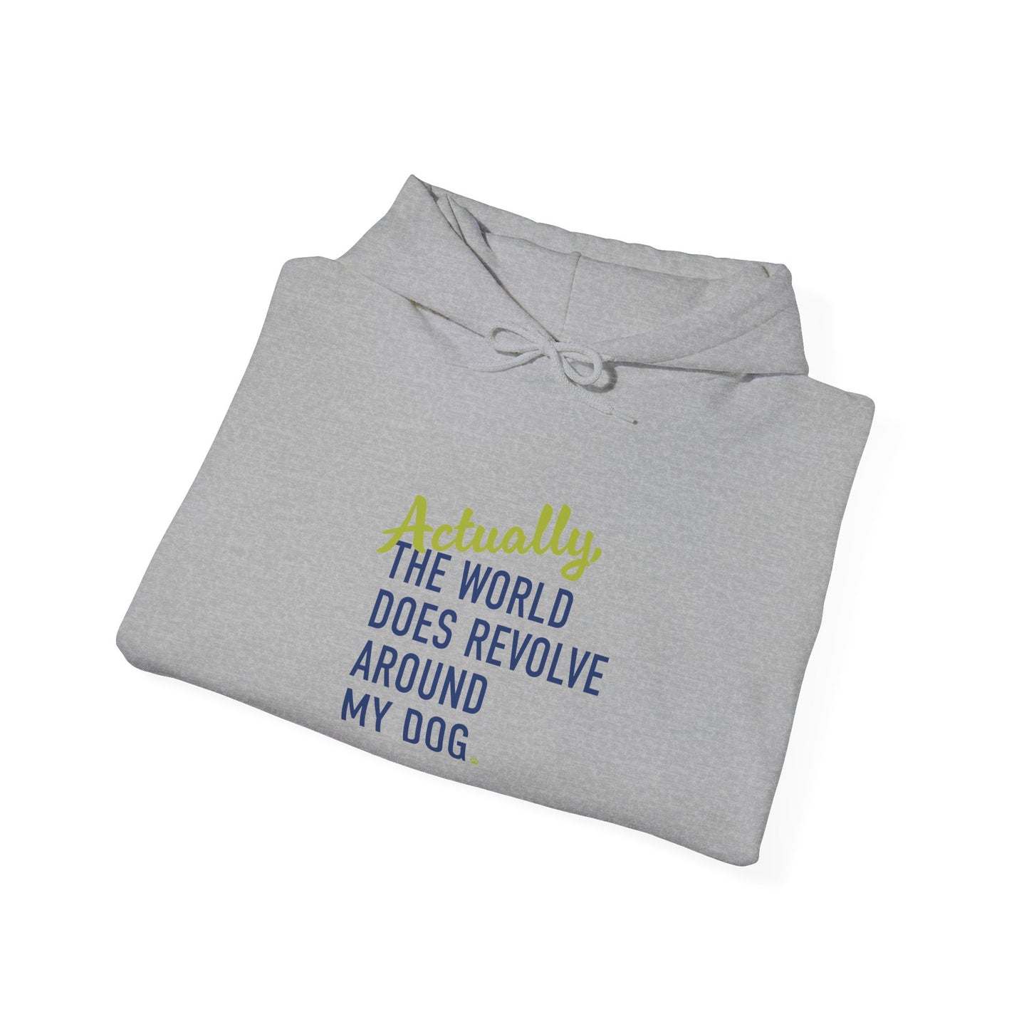 Actually, The World Does Revolve Around My Dog Hoodie