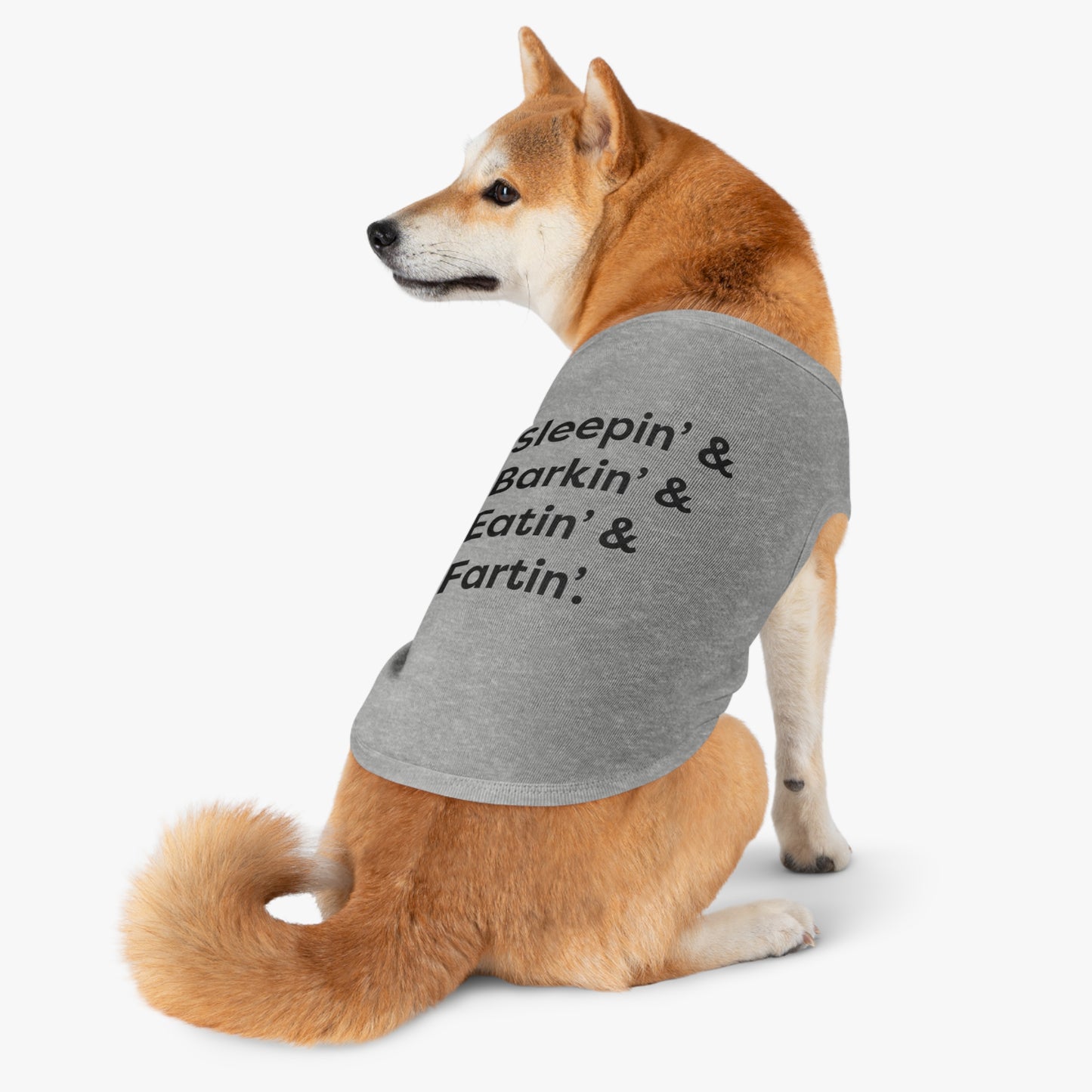 Sleep' & Barkin' & Eatin' & Fartin' Pet TShirt