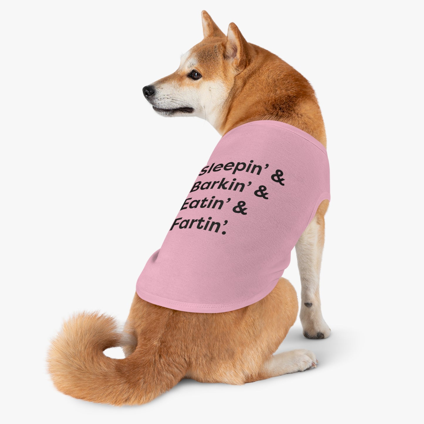 Sleep' & Barkin' & Eatin' & Fartin' Pet TShirt