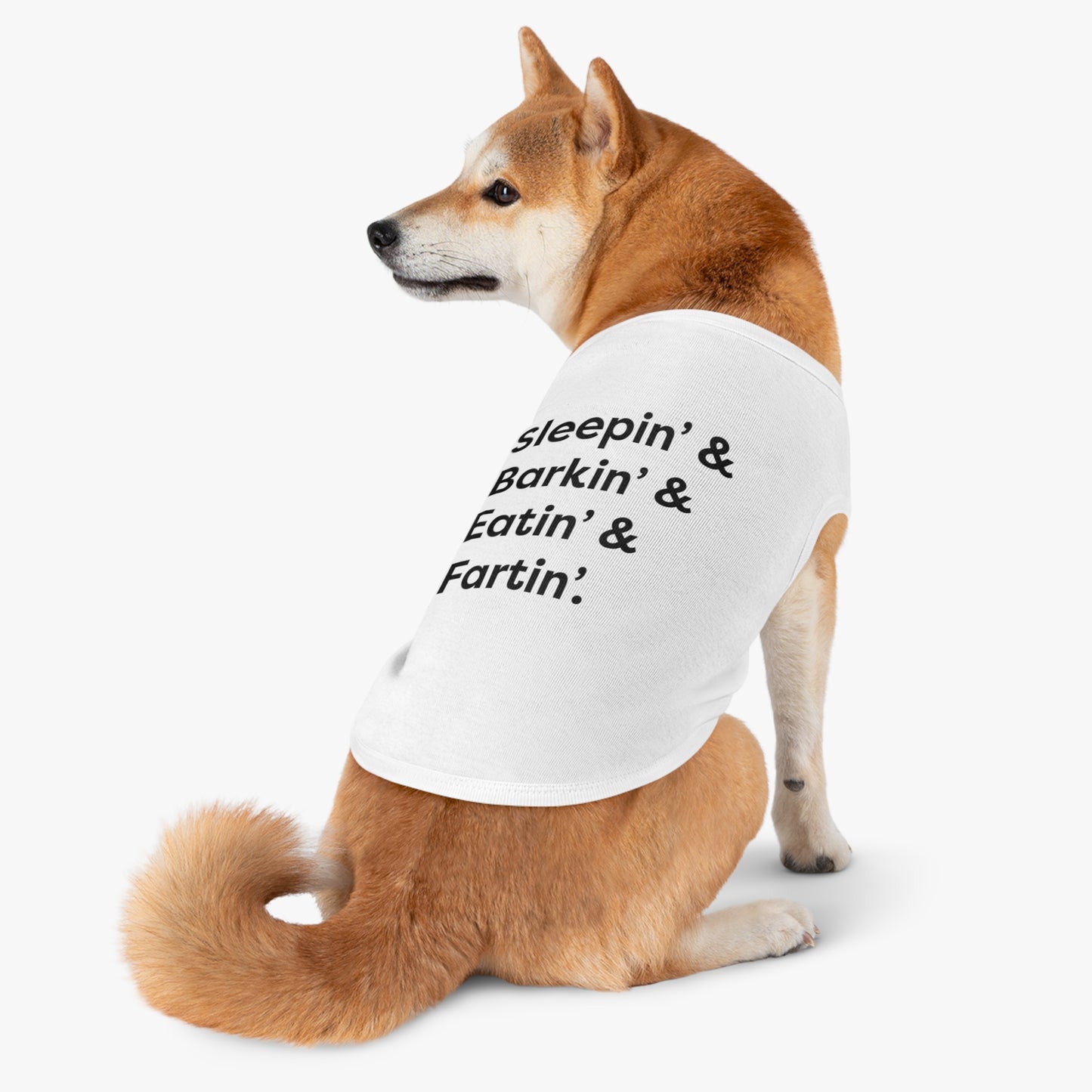 Sleep' & Barkin' & Eatin' & Fartin' Pet TShirt